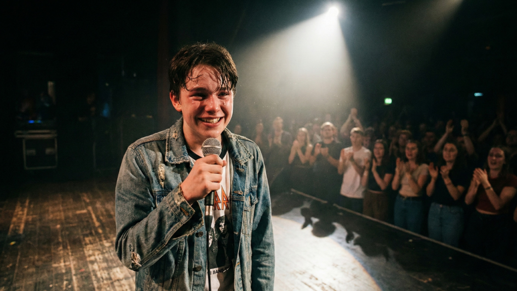 A bullied teenager discovering their self-worth