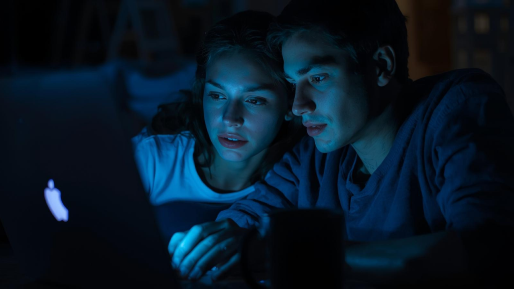 A couple’s love surviving long-distance