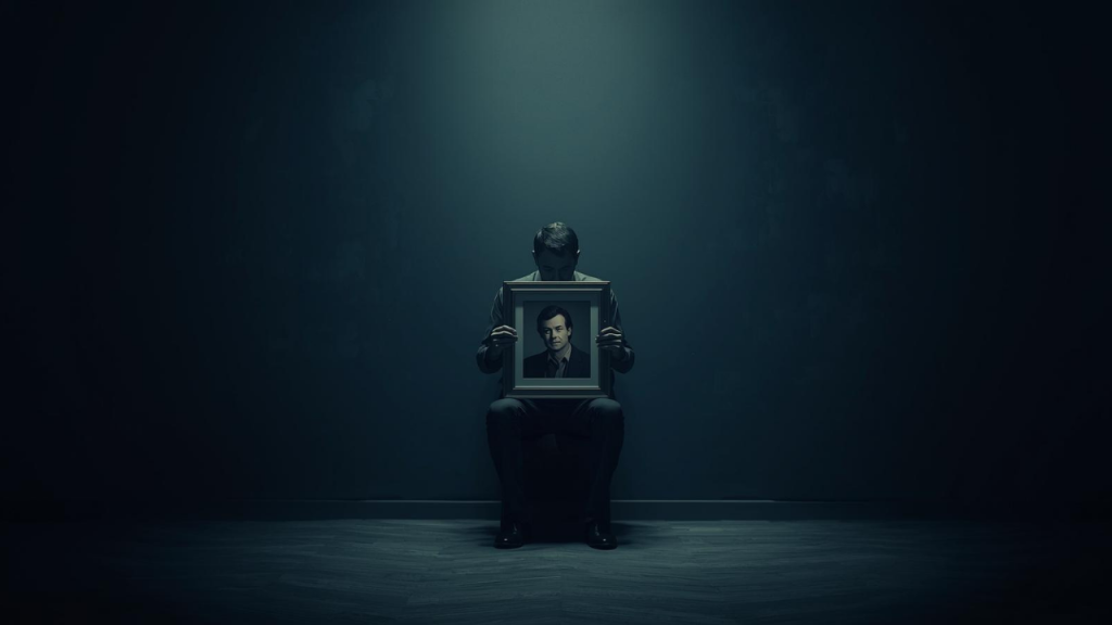 A man realizing too late the value of someone he lost