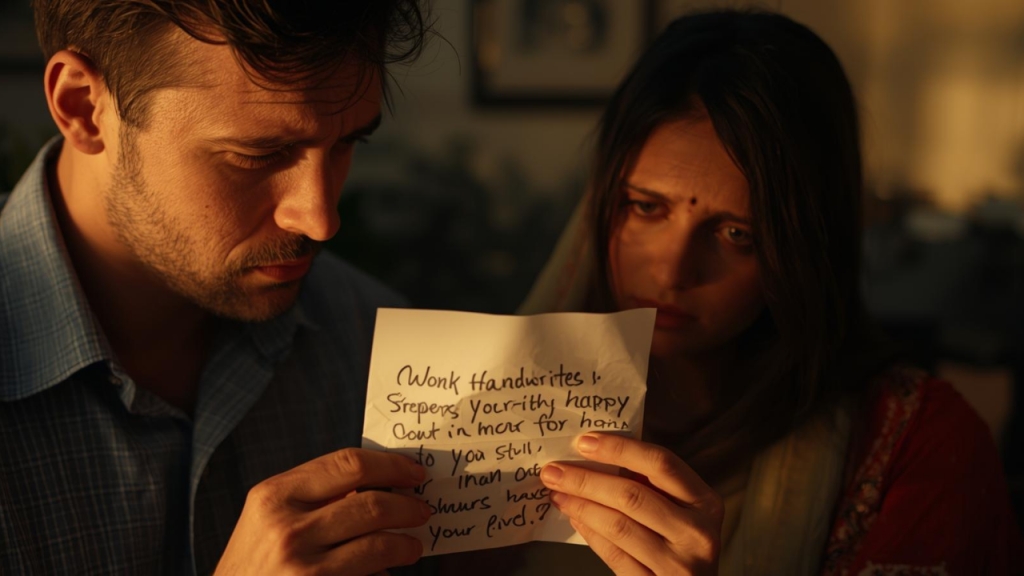 A man saving his marriage through a heartfelt gesture