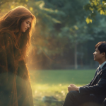 A person meeting an angel in disguise