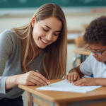 A teacher changing a troubled student's life