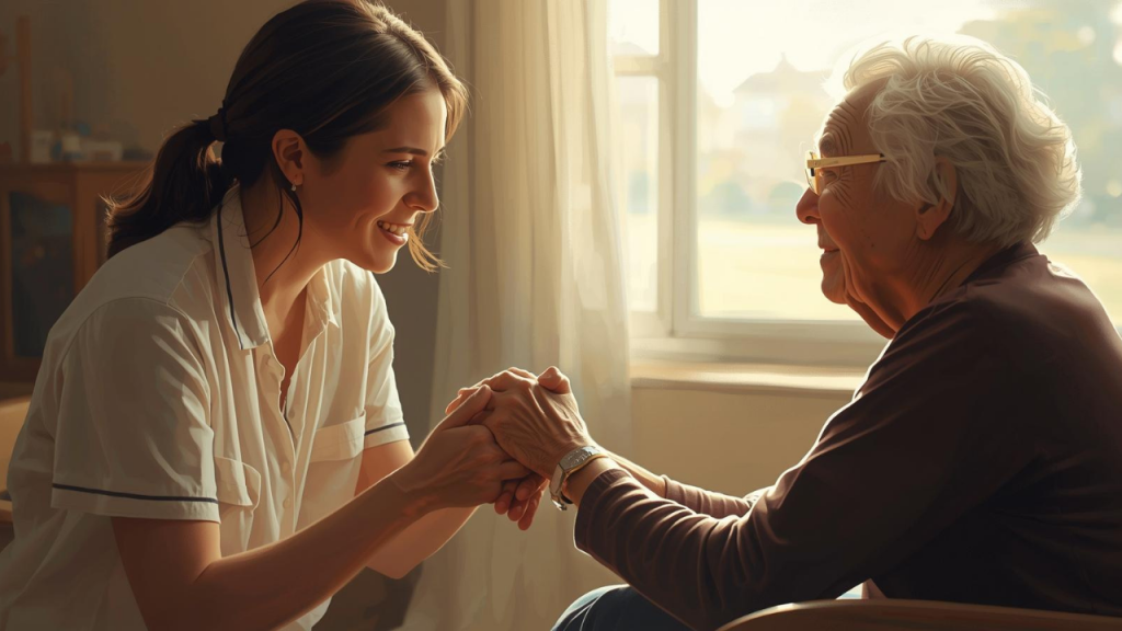 A widow finding hope through helping others