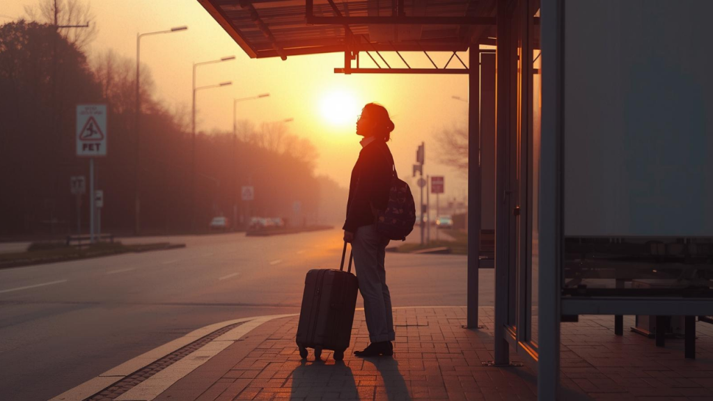 A woman starting over after an abusive relationship