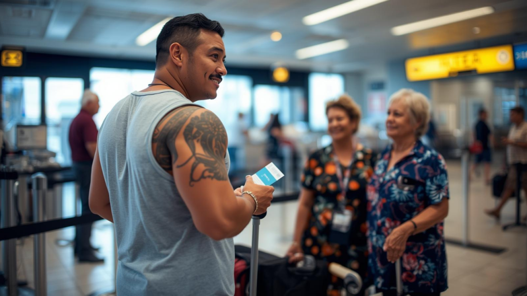 A young man choosing family over ambition